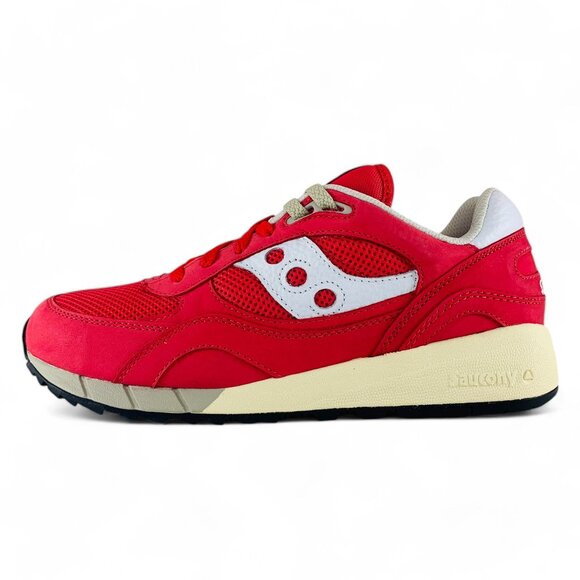 Saucony Shadow 6000 Premium Red Men's Shoes Casual Athletic Sneakers S70785-3